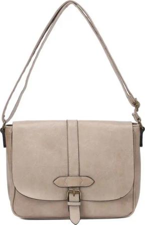 ITALYSHOP24 Schultertasche Damen Tasche Messenger Crossbody Überschlagtasche Tablet Shopper, CrossOver Umhängetasche Handtasche Bodybag Tablettasche Leder Optik