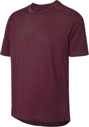 iXS Flow Tech Kids Tee Mnt Graphic S/S Raisin KM
