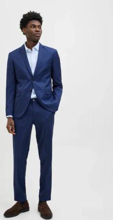 Jack & Jones Anzug "JPRCOSTA SUIT" Set, 2 tlg. sehr schmal Polyester, slim fit