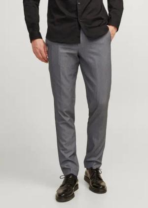 Jack & Jones Anzughose JPRFRANCO Hose mit schmalem Bein und cleanem Look meliert, modisch, slim fit, Kunstfaser