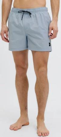 Jack & Jones Badeshorts JPSTMAUI Badeshort mit elastischem Bund und normalem Schnitt unifarben, modisch, slim fit, Polyester