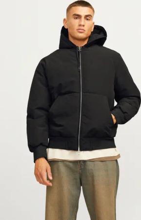 Jack & Jones Bomberjacke "JCOCOLLECTIVE BOMBER JACKET SN" mit Kapuze