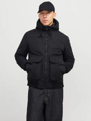 Jack & Jones Bomberjacke JJCONSTRUCT BOMBER mit glänzender Oberfläche