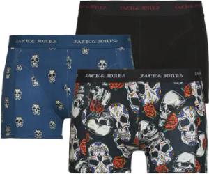 Jack & Jones  Boxer JACMURPHY SKULL TRUNKS X3