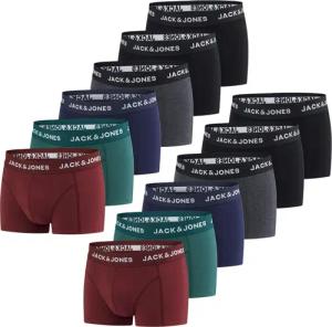 Jack & Jones Boxershorts Herren 12er Pack JACJEANS TRUNKS