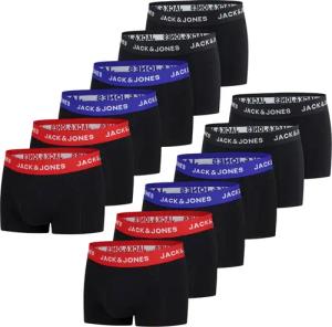 Jack & Jones Boxershorts Herren 12er Pack JACJEANS TRUNKS