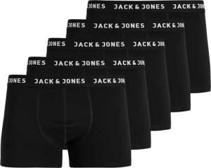 Jack & Jones Boxershorts JACK & JONES Jungen Boxer Shorts Boxershorts 5erPack Größe 152 schwarz