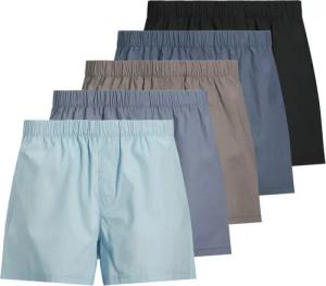 Jack & Jones Boxershorts JACMILANO WOVEN BOXERS 5 PACK NOOS (Packung, 5-St)
