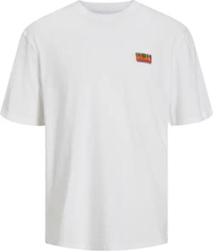 Jack & Jones Canon Wide Fit Tee   Weiss