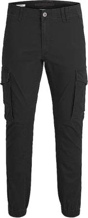 JACK & JONES Cargohose JJIPAUL JJFLAKE schwarz | 33/L34