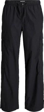 JACK & JONES Cargohose JPSTBILL schwarz | L
