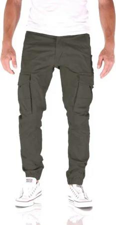 Jack & Jones Cargojeans Jack & Jones Paul Flake Tapered Slim Cargo Herren Jeans Hose