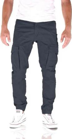 Jack & Jones Cargojeans Jack & Jones Paul Flake Tapered Slim Cargo Herren Jeans Hose