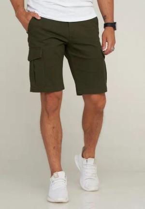 Jack & Jones Cargoshorts JOE JJCARGO SHORTS Kurze Cargohose Klassisches Design mit Taschen Unifarben