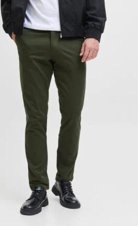Jack & Jones Chinos JPSTMARCO mit Stretchkomfort und schmalem Bein mit Reißverschluss