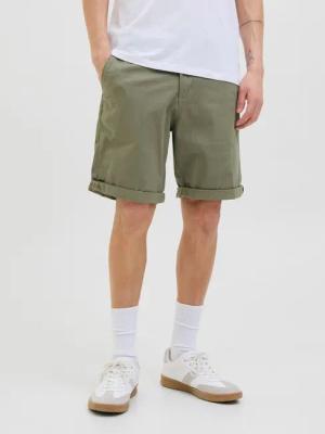 Jack & Jones Chinoshorts JPSTBOWIE JJSHORTS S mit Aufschlag