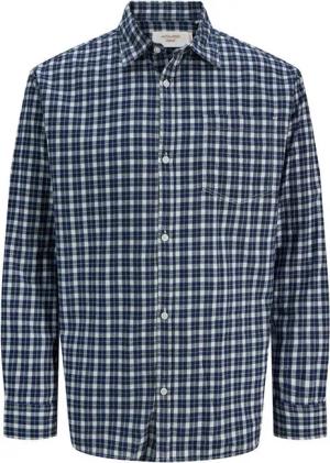 Jack & Jones Flanellhemd JORJAMES Flannel Check Shirt LS mit klassischem Karomuster