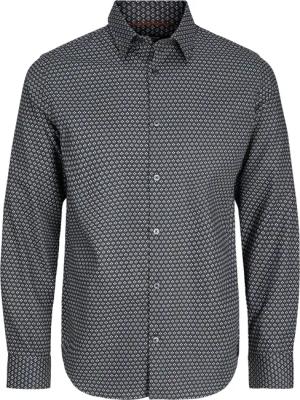 Jack & Jones Hemd ARTHUR Comfort-Fit Langarmhemd mit Kent-Kragen