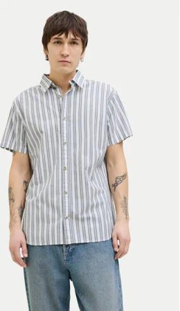 Jack & Jones Hemd Joshua 12269135 Blau Comfort Fit