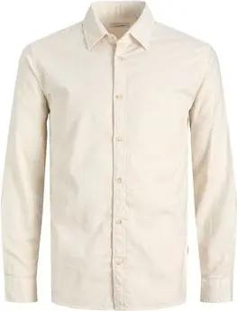 Jack & Jones  Hemdbluse 12220481 SLUB-CLOUD DANCER