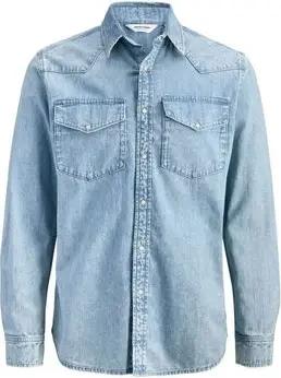 Jack & Jones  Hemdbluse 12289219 WESTERN-DENIM LIGHT