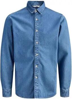 Jack & Jones  Hemdbluse 12289227 STANLEY-MID BLUE