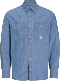 Jack & Jones  Hemdbluse 12291967 JPRBLUHARRY CHAMBRAY-MEDIUM BLUE DENIM