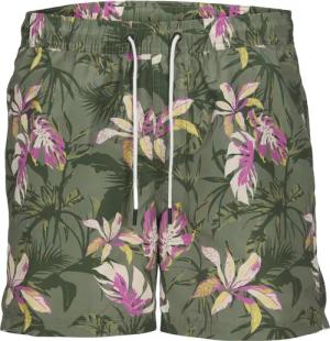 Jack & Jones Herren Badehose Badeshort JPSTFIJI JJSWIM AOP