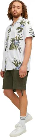 Jack & Jones Herren Cargo Short JPSTMARLEY JJCARGO - Relaxed Fit - Plussize