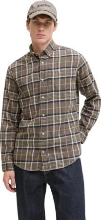 Jack & Jones Herren Freizeit Hemd JJECLASSIC FLANNEL CHECK SHIRT - Regular Fit