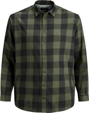 Jack & Jones Herren Freizeit Hemd JJEGINGHAM Comfort Fit Plussize