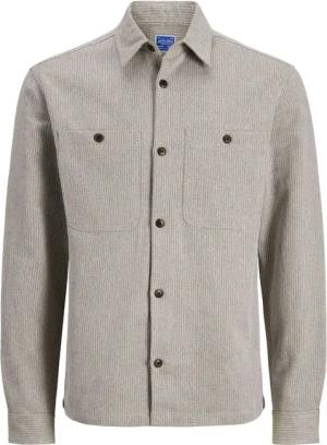 Jack & Jones Herren Freizeit Hemd JPRBLURAYLE LINEN BL. SOLID LS Regular Fit