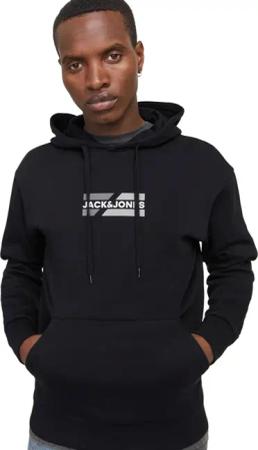 Jack & Jones Herren Hoodie Kapuzenpullover JJECORP GRAPHIC - Regular Fit