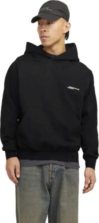 Jack & Jones Herren Hoodie Kapuzenpullover JORISLINGTON BACK SWEAT HOOD- Relaxed Fit