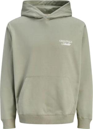 Jack & Jones Herren Hoodie Kapuzenpullover JORNORREBRO TYPO BACK SWEAT HOOD - Relaxed Fit