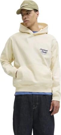 Jack & Jones Herren Hoodie Kapuzenpullover JORNORREBRO TYPO BACK SWEAT HOOD - Relaxed Fit