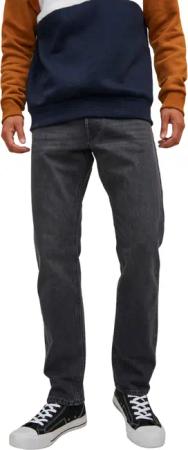 Jack & Jones Herren Jeans JJICHRIS JJCOOPER JOS 490 - Relaxed Fit - Schwarz - Black Denim