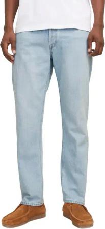 Jack & Jones Herren Jeans JJICHRIS JJORIGINAL High Waist - Relaxed Fit - Blau Beige