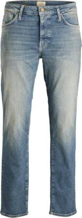 Jack & Jones Herren Jeans JJICLARK JJMILES - Mid Waist - Regular Fit - Blau