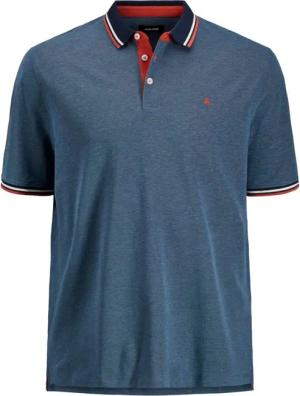 Jack & Jones Herren Poloshirt JJEPAULOS - Relaxed Fit Plussize