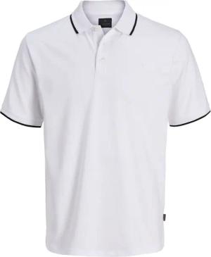 Jack & Jones Herren Poloshirt JPRBLAETHAN DETAIL SS POLO SN - Regular Fit