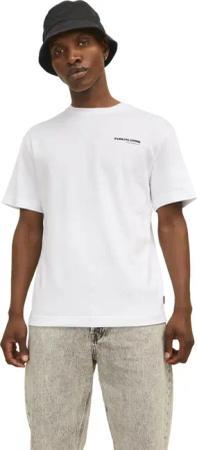 Jack & Jones Herren Rundhals T-Shirt JCOAERO PRINT - Relaxed Fit