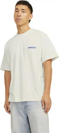 Jack & Jones Herren Rundhals T-Shirt JCOUNION BACK PRINT - Relaxed Fit