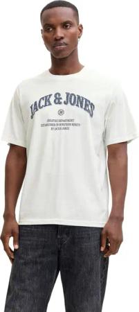 Jack & Jones Herren Rundhals T-Shirt JJEDENVER GRAPHIC TEE SS O-NECK - Relaxed Fit