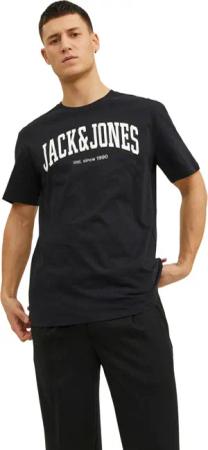 Jack & Jones Herren Rundhals T-Shirt JJEJOSH - Relaxed Fit