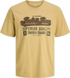 Jack & Jones Herren Rundhals T-Shirt JJELOGO TEE SS O-NECK 2 COL - Regular Fit