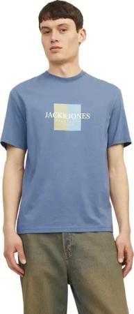 Jack & Jones Herren Rundhals T-Shirt JORFREDERIKSBERG - Relaxed Fit