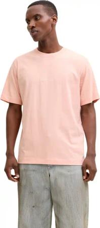 Jack & Jones Herren Rundhals T-Shirt JORNORREBRO EMB TEE SS CREW NECK - Relaxed Fit