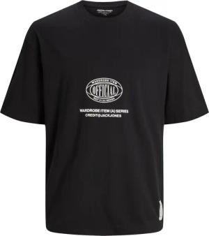 Jack & Jones Herren Rundhals T-Shirt JORTYPETEN - Relaxed Fit