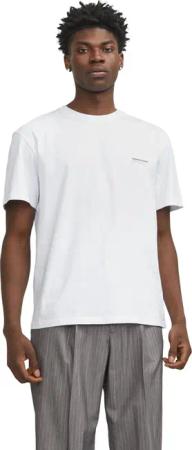 Jack & Jones Herren Rundhals T-Shirt JORVESTERBRO BACK - Relaxed Fit